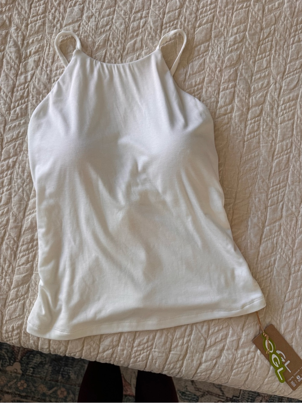 OGL White Slim Strap Camisole